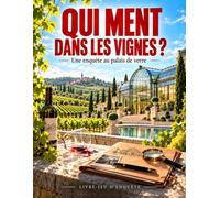 QUI MENT DANS LES VIGNES ?: Une enquête au palais de verre - Livre-jeu de logique, déduction et élimination pour adultes - Livre Jeux d’Enquête Criminelle à Résoudre