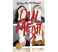 Qui ment ? - Karen M. McManus - Pocket Jeunesse - Poche - Roman adolescent