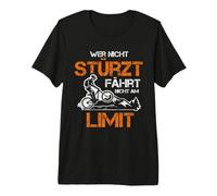 Qui ne Tombe Pas sur Le vélo de Montagne Limit T-Shirt Haut de Gamme
