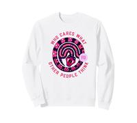 Qui se Soucie de ce Que pensent Les Autres (Snake Graphic) Sweatshirt