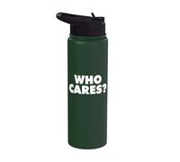 Qui se soucie Stainless Steel Insulated Water Bottle