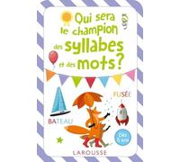 Qui Sera Le Champion Des Syllabes Et Des Mots ?