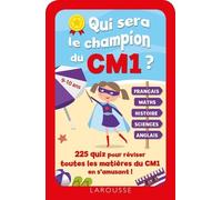 Qui Sera Le Champion Du Cm1 ?