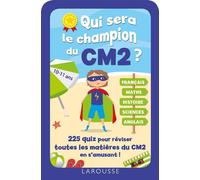 Qui sera le champion du CM2 ? - Valérie Herman - Larousse - Boîte ou accessoire - Scolaire / Universitaire