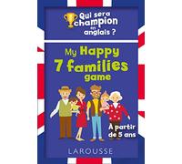 Qui sera le champion en anglais ? My Happy 7 families game