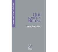 Qui sont les bêtes ? - Didier Heulot - Apogee - broché - Essai