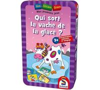 Qui sort la vache de la glace ? - Jeu de société de poche - Am Stram Gram - A partir de 3 ans - SCHMIDT SPIELE