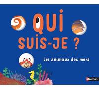 Qui suis-je ? Les animaux des mers - Livre-jeu éducatif, 10 animaux marins à découvrir avec indices et découpages ludiques - dès 4 ans