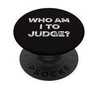 Qui suis-je pour juger l'Église catholique, Dieu chrétien, Jésus-Christ PopSockets PopGrip Adhésif