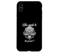 Qui Veut Vivre éternellement (Graphique Mexicain) Coque pour iPhone XS Max