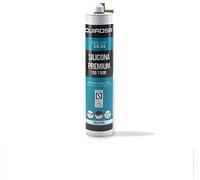 QUIADSA 52501701 Mastic silicone neutre noir, 300 ml