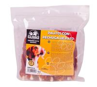 Quibropets Bâtonnets avec Poitrine de Canard - Friandises pour Chiens, récompenses Naturelles sans céréales, Snacks pour Animaux domestiques, friandises déshydratées, 530 g