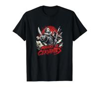 Quichotte d'héritage littéraire Miguel De Cervantes T-Shirt Graphique avec Valeur, Homme, Noir, S