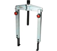 Quick adjustment universal 2 arm puller set with extremely narrow and extended legs, 25-130 mm, 250 mm