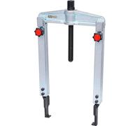 Quick adjustment universal 2 arm puller set with extremely narrow and extended legs, 25-130 mm, 250 mm, 2.5 t