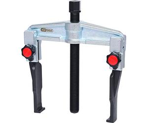 Quick adjustment universal 2 arm puller set with extremely narrow legs, 50-160 mm