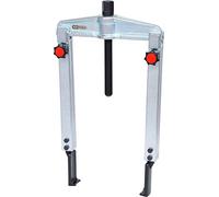 Quick adjustment universal 2 arm puller set with narrow and extended legs, 25-130 mm, 250 mm