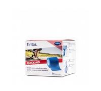 Quick Aid Bande Mousse Auto-adhésive Élastique 6 cm × 2 m Bleu 1 Unité