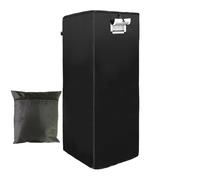 Quick-Bake Housse de support à - 58 x 71 x 81 cm, grande housse de de cuisson en métal étanche à l'eau et à la poussière avec fermeture éclair et rideau transparent, protection commerciale