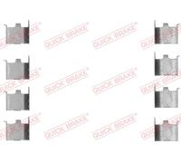 Kit de montage de plaquettes de frein 109-1132 QUICK BRAKE pour TOYOTA