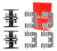 QUICK BRAKE 109-1208 Kit d'accessoires plaquette de frein à disque Avant