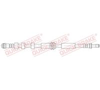 QUICK BRAKE 32.822 Flexible de frein pour AUDI