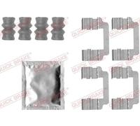 QUICK BRAKE Kit d'accessoires plaquette de frein à disque Arrière Kit de montage de plaquette de frein 109-1830
