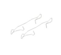 QUICK BRAKE Kit d'accessoires plaquette de frein à disque Kit de montage de plaquette de frein 109-1180