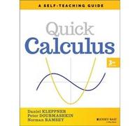 Quick Calculus by Norman Harvard University Ramsey Norman Harvard University Ramsey (Auteur)