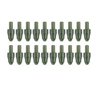 Quick Change Bead Connector - 20PCS Fishing Rigs | Tackle Accessories | PVC Quick Change Beads, Portable Lightweight Design, for Pond Stream Lake River Reservoir Fishing, Professional Angler Gift