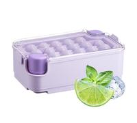 Quick Chill Ice Mold, Smooth Release Freezer Trays, Silicone Tray with Lid, Large Capacity Container Box, s Holder with Innovative Style, Tray for Drinks Cocktails Whiskey