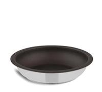 Quick Clack Pro Poêle à frire Amefa 24 cm, poêles gril pour plaques à induction, tous feux, antiadhésif, passe au lave-vaisselle, Idéal poele pour la maison, ou pour le camping