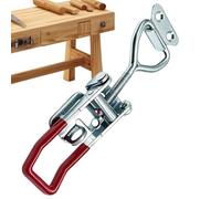 Quick Clamping Latch Clamp - Hasp Hook Door Hardware Lock | Quick Fastener Latch Clamp For Home Studio Workshop Office Outdoor Garage Warehouse Shed Cabinet Freezer
