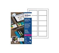 Quick&Clean - Blanc - 54 x 85 mm - 270 g/m² - 250 carte(s) (25 feuille(s) x 10 cartes de visite