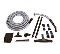 Quick Click Ensemble d'adaptateurs de collecte de poussière pour outils électriques multi-marques, accessoires de nettoyage d'aspirateur sec/humide et tuyau de 6 m, pour maison et atelier