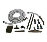 Quick Click Ensemble d'adaptateurs de collecte de poussière pour outils électriques multi-marques, accessoires de nettoyage d'aspirateur sec/humide et tuyau de 9 m, pour maison et atelier