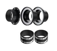 Quick-Connect Lot de 5 connecteurs magnétiques de collecte de poussière pour tuyaux de 10,2 cm, coupleur flexible en caoutchouc EPDM réduisant le bruit et les vibrations, accessoire d'outils résistant