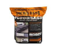 Quick Dam QD1224-6 Lot de 6 Sacs d'inondation activés par l'eau, 0,3 x 0,6 m, Noir