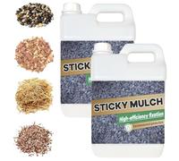 Quick-Drying Sticky Landscape Adhesive, Outdoor Landscape Lock Down Rock Glue, Fast-Drying Gravel Binder for Rocks & Small Pebbles, for Outdoor Landscape Walkways, Yards, Patios(1000ml)