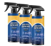 Quick Effect Coating Agent, 120ML Advanced Car Quick-acting Coating Agent Spray, Multi Functional Coating Renewal Agent Spray, Spray Coating Agent Antifouling, Instantly Enhances Shine for Cars (*3)