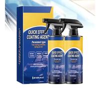 Quick Effect Coating Agent, 2Pcs Quick Effect Coating Agent for Car, Spray De Revêtement 3 En 1, Protection Longue Durée de la Brillance de la Voiture