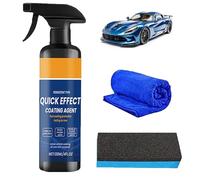Quick Effect Coating Agent Car Spray: Quick-Effect Coating Agent, Waterless Wash & Polish, Paint Protection, and Glass Cleaner (1pcs)
