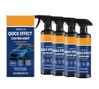 Quick Effect Coating Agent for Car, 2026 New Nano Quick Coat Restore Car Coating Spray for Shine & Protection (4 PCS)