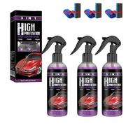 Quick Effect Coating Agent for Car, Ceramic Coating Spray for Shine & Protection, Easy-to-Apply Car Polish, Nano Spray for Cars (3PCS)