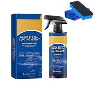 Quick Effect Coating Agent for Car, Hydrophobic Protection for Car Surfaces & Glass, Waterless Wash, Scratch Removal & Surface Protection (1pcs)