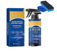 Quick Effect Coating Agent for Car, Hydrophobic Protection for Car Surfaces & Glass, Waterless Wash, Scratch Removal & Surface Protection (2pcs)
