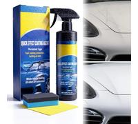 Quick Effect Coating Agent for Car, Spray de revêtement voiture 3 en 1, Protection Céramique Avancée pour une Brillance Miroir en 5 Minutes - Formule Hydrophobe et Anti-Rayures (GET 1 Pack)