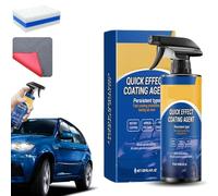 Quick effect coating agent, Spray de revêtement rapide pour voiture avancé, Advanced Car Quick-Acting Coating Agent Spray Imperméable à la poussière et avec des effets glaçants (1PC)
