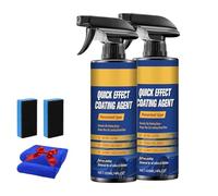 Quick Effect Coating Agent Spray for Car - Nano Quick Coat Restore, Advanced 3-in-1 Ceramic Paint Restoration, High Gloss Shine & Hydrophobic Protection (2PCS)