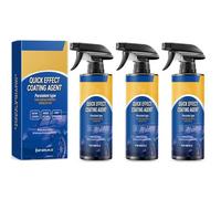 Quick Effect Coating Agent Spray, Multi-Functional Coating Renewal Agent Spray, Car Scratch Remover Wax Polish Multi-Purpose Oil Film Emulsion Glass Cleaner (3 sets)